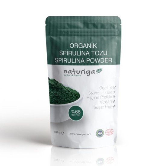 Naturiga Organik Spirulina Tozu 100 gr