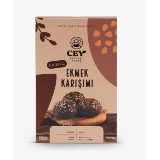 Cey Natural Foods Cey Glutensiz Ekmek Karışımı Unu 