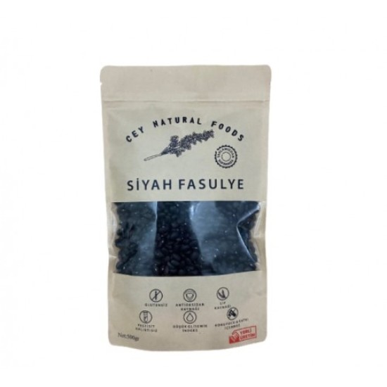 Cey Natural Foods Organik Siyah Fasulye 500 gr