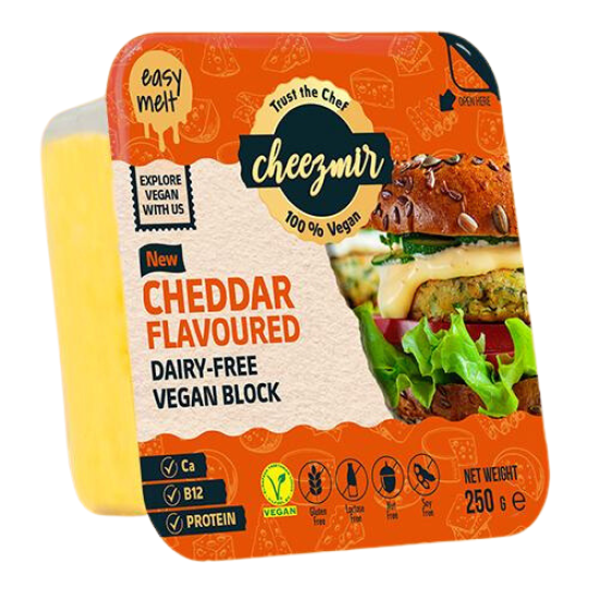 Cheezmir Vegan Cheddar Blok - 250 gr