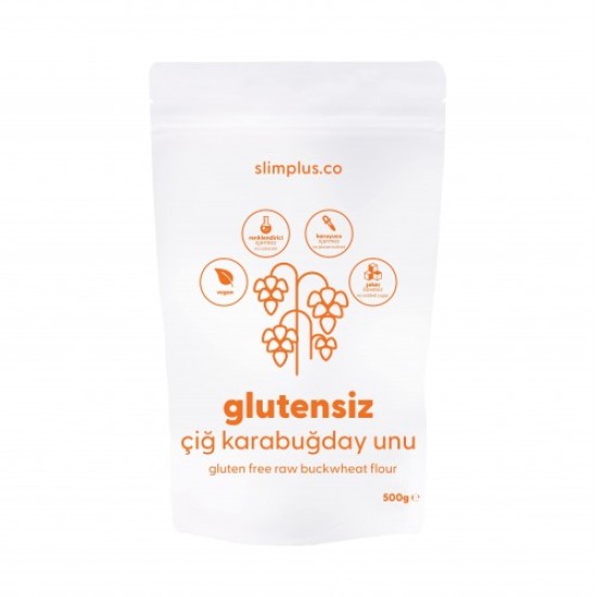 Slimplus Glutensiz Çiğ Karabuğday Unu 500 gr