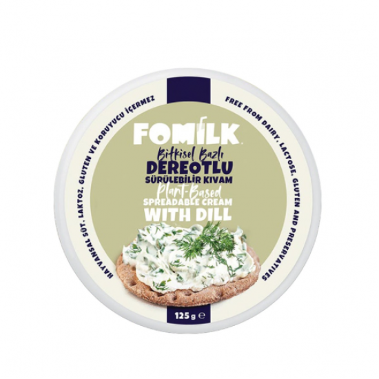 Fomilk Dereotlu Sürülebilir Vegan Peynir 125 g