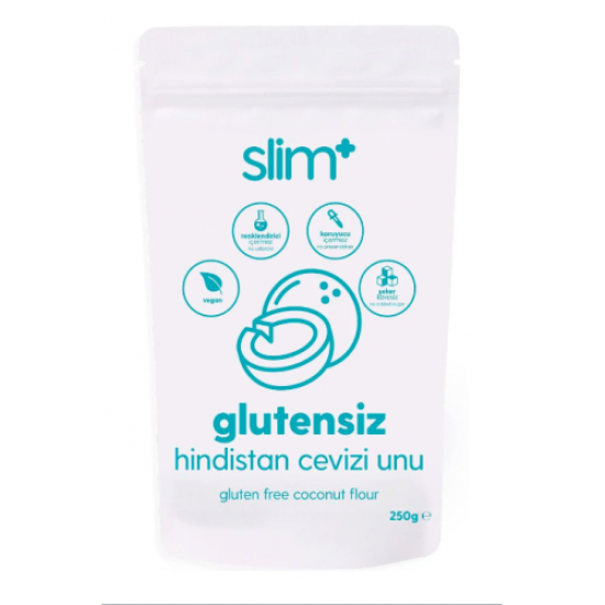 Slimplus Glutensiz Hindistan Cevizi Unu 250 gr