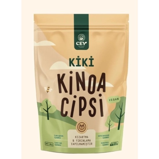 Cey Natural Foods Cey Natural Kiki Kinoa Cipsi 80 Gr