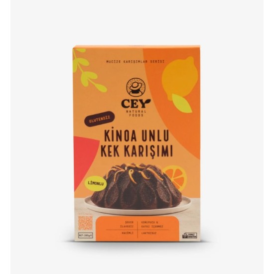 Cey Natural Foods Limonlu Kek Karışımı 265 G