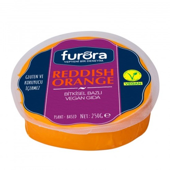 Furora Reddish Orange - Vegan Cheddar Peynir